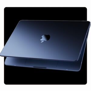 MacBook Air 15” Ultra-Thin Armor Protective Case-Noble Black Clear Matte Finish